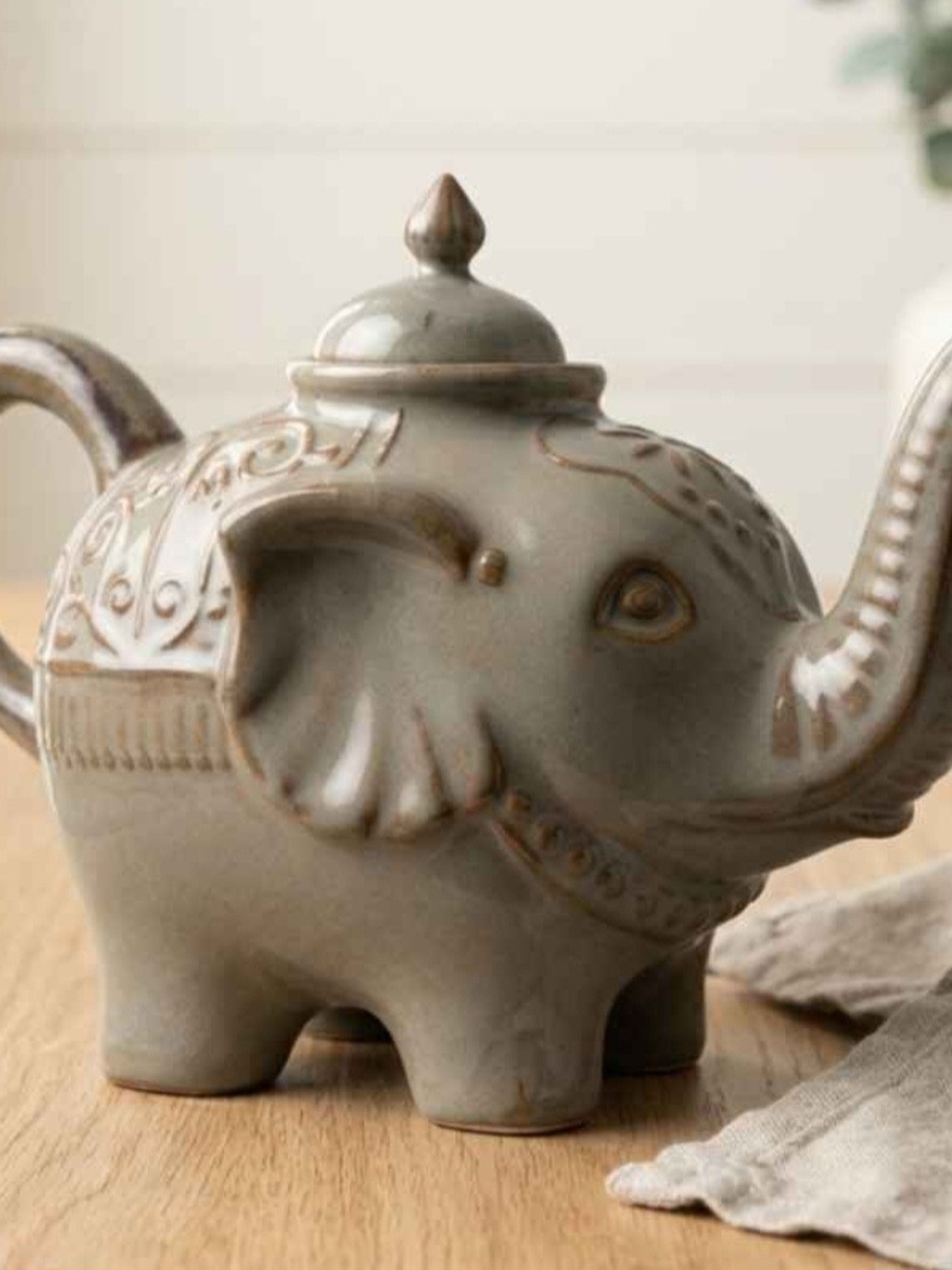 Decorative Elephant Teapot